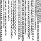 Цепочки серебряные