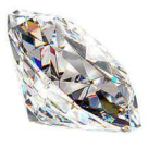 Серьги с цирконом из серебра