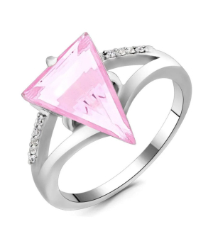 Серебряное кольцо с морганитом – Mirserebra925.ru