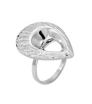 Серебряное кольцо без вставок ‒ Mirserebra925.ru
