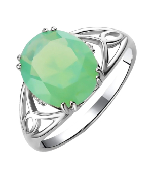 Серебряное кольцо с лунным камнем – Mirserebra925.ru