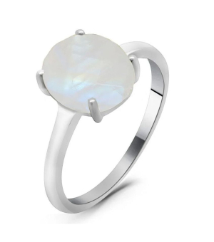Серебряное кольцо с лунным камнем – Mirserebra925.ru