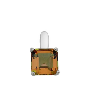 Серебряная подвеска с султанитом ‒ Mirserebra925.ru