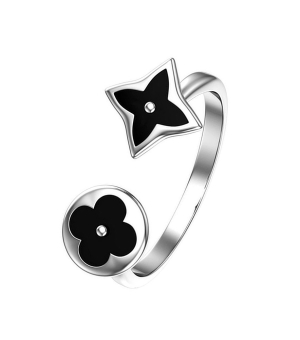 Серебряное кольцо с эмалью ‒ Mirserebra925.ru