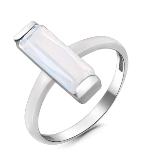 Серебряное кольцо с лунным камнем – Mirserebra925.ru