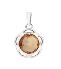 Серебряная подвеска с султанитом ‒ Mirserebra925.ru