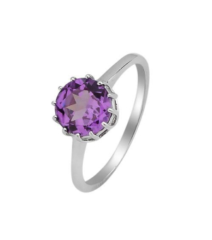 Серебряное кольцо с александритом ‒ Mirserebra925.ru