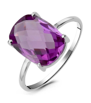 Серебряное кольцо с александритом ‒ Mirserebra925.ru