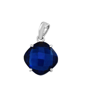 Серебряная подвеска с танзанитом ‒ Mirserebra925.ru
