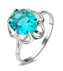 Серебряное кольцо с кварцем – Mirserebra925.ru