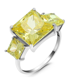 Серебряное кольцо с цирконом ‒ Mirserebra925.ru