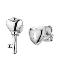 Серебряные серьги без вставок ‒ Mirserebra925.ru