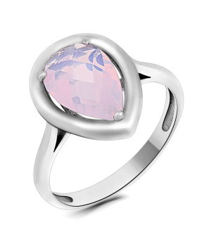 Серебряное кольцо с лунным камнем – Mirserebra925.ru