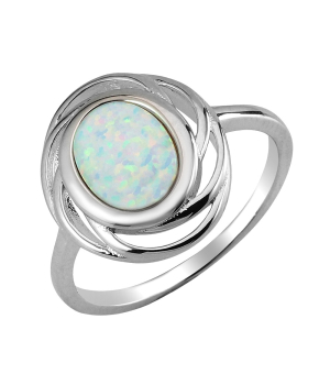 Серебряное кольцо с опалом – Mirserebra925.ru