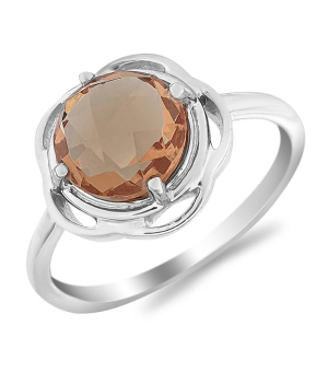 Серебряное кольцо с султанитом ‒ Mirserebra925.ru