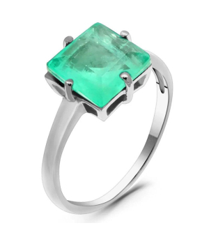 Серебряное кольцо с турмалином ‒ Mirserebra925.ru