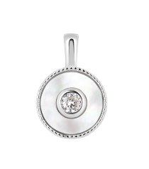 Серебряная подвеска с перламутром ‒ Mirserebra925.ru