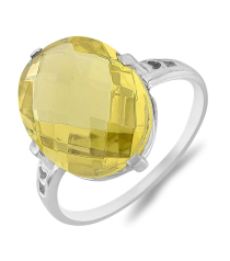 Серебряное кольцо с диаспором ‒ Mirserebra925.ru